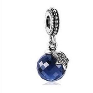 Moon and Star Pendant Charm